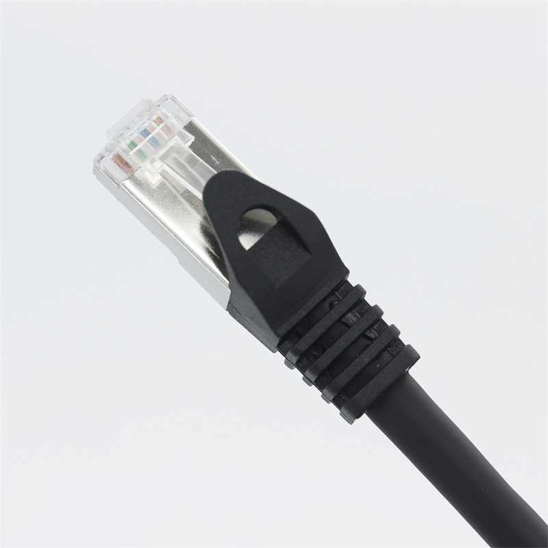 Customized Cat5e Patch Cord Enternet Cable 24 Awg Internet Networking