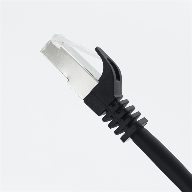 Customized Cat5e Patch Cord Enternet Cable 24 Awg Internet Networking