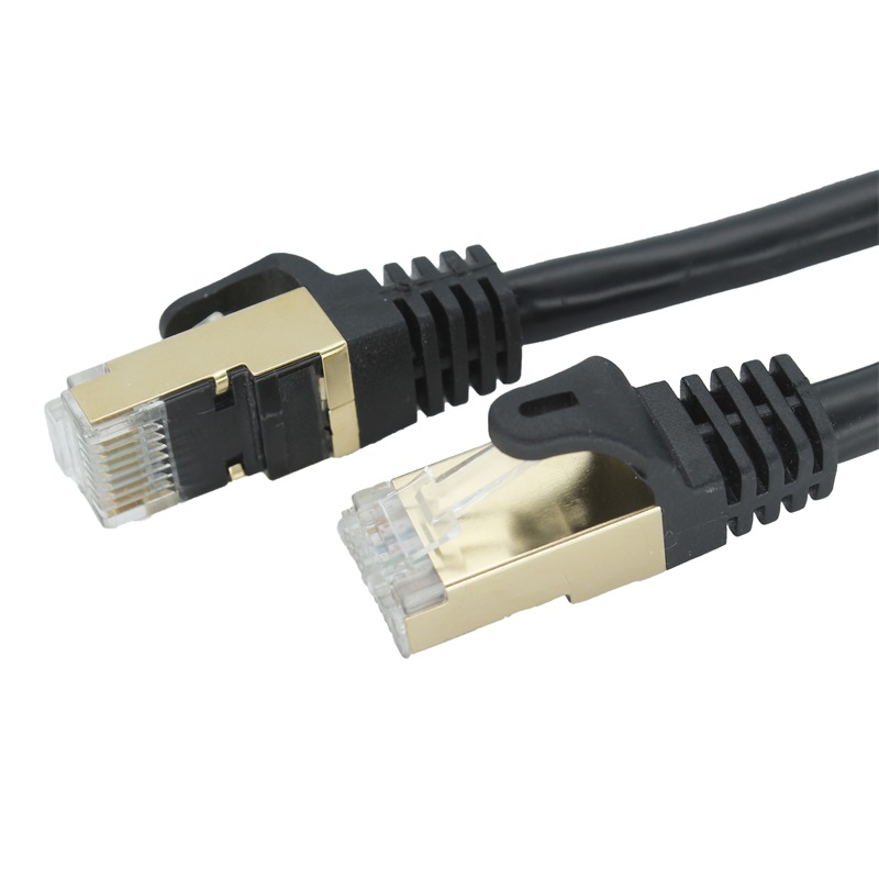 Stay Connected with Confidence: M01 Shielded SFTP Cat6A Patch Cord Ethernet Cable - Reliable Network