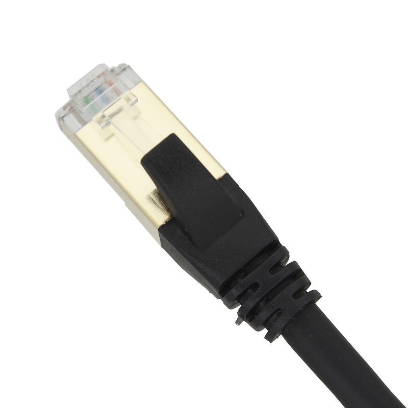 Experience Unparalleled Connectivity with Kecheng's SFTP CAT7 M0801 Shielded Ethernet Patch Cord Cab