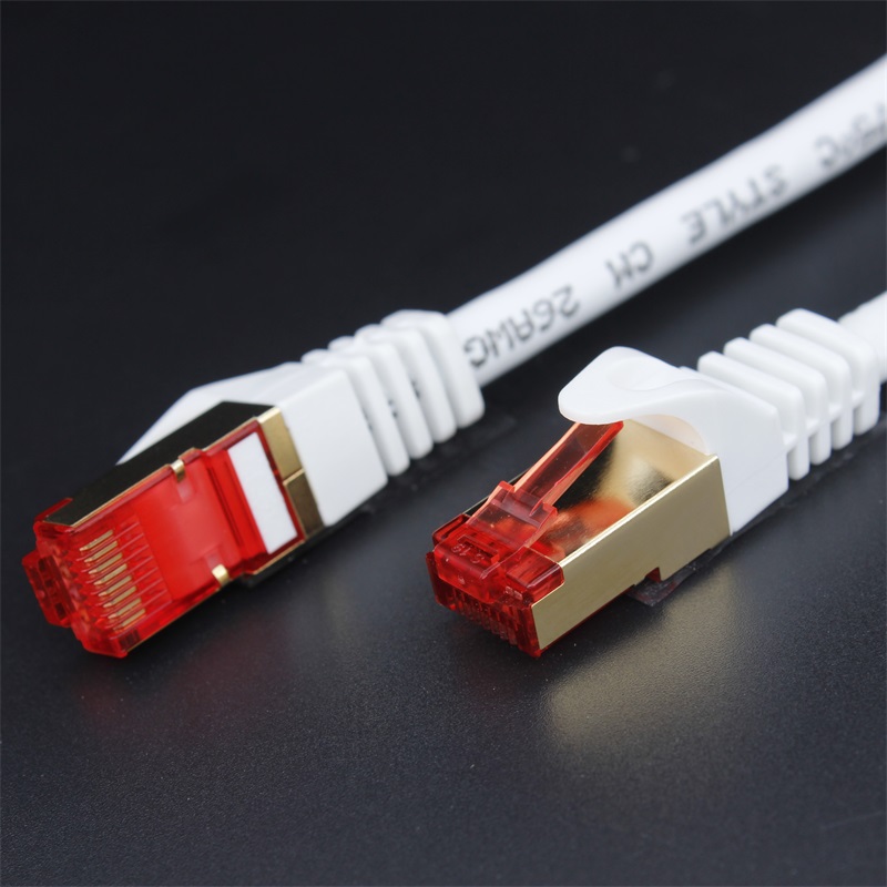 SPEED & STABILITY: M0802 Cat8 50ft Shielded Ethernet Cable, manufactured by Kecheng, provides un