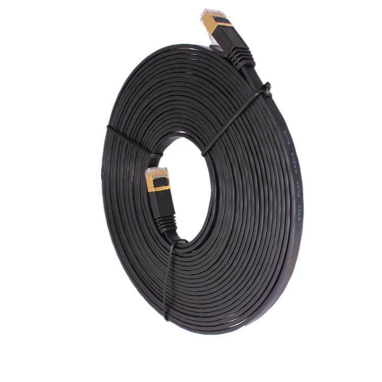 Kecheng Flat Sheild SFTP Cat7 Patch Cord Enternet Cable