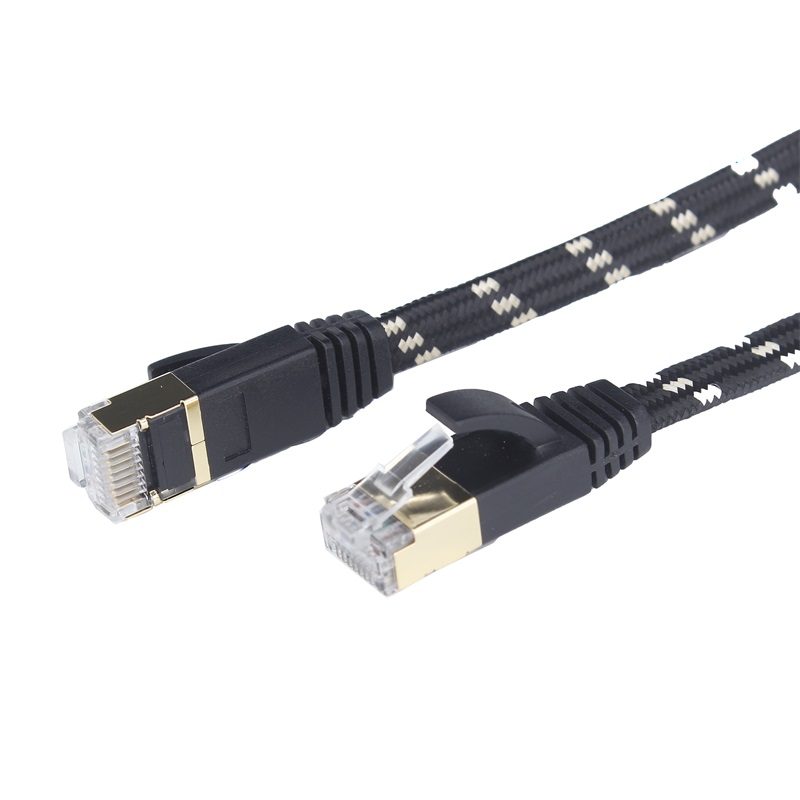 High Quality Cat8 Network Ethernet Patch Cord Lan Cable Rj45