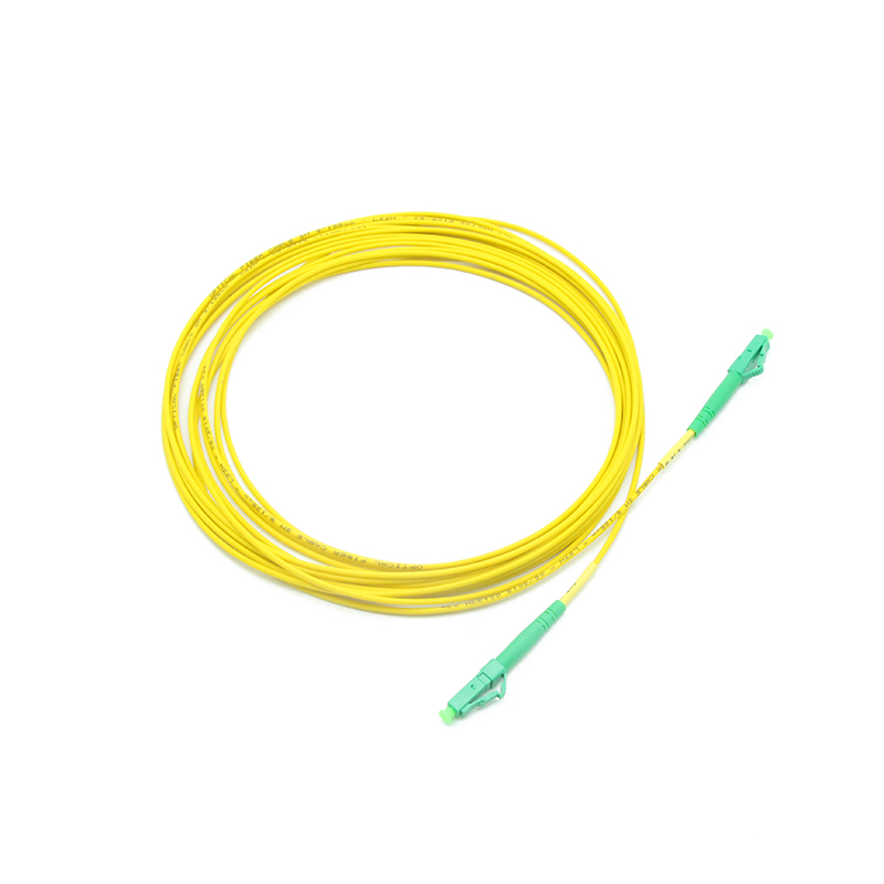 LC to LC APC Patch Cord, Simplex Singlemode Fiber Patch Cable, 2.0mm LSZH 3M