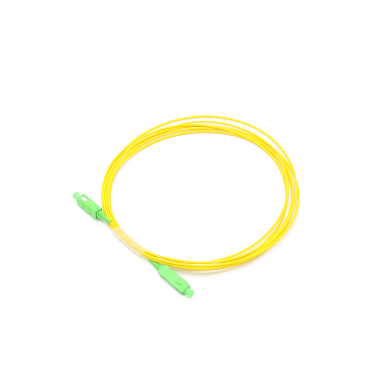 3M SC APC to SC APC Simplex Single Mode LSZH 2.0mm Fiber Patch Cable