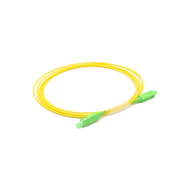 3M SC APC to SC APC Simplex Single Mode LSZH 2.0mm Fiber Patch Cable