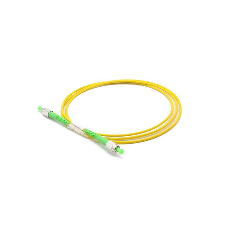 FC to FC APC Patch Cord, Simplex Single Mode Fiber Patch Cable fiber optic products supplier