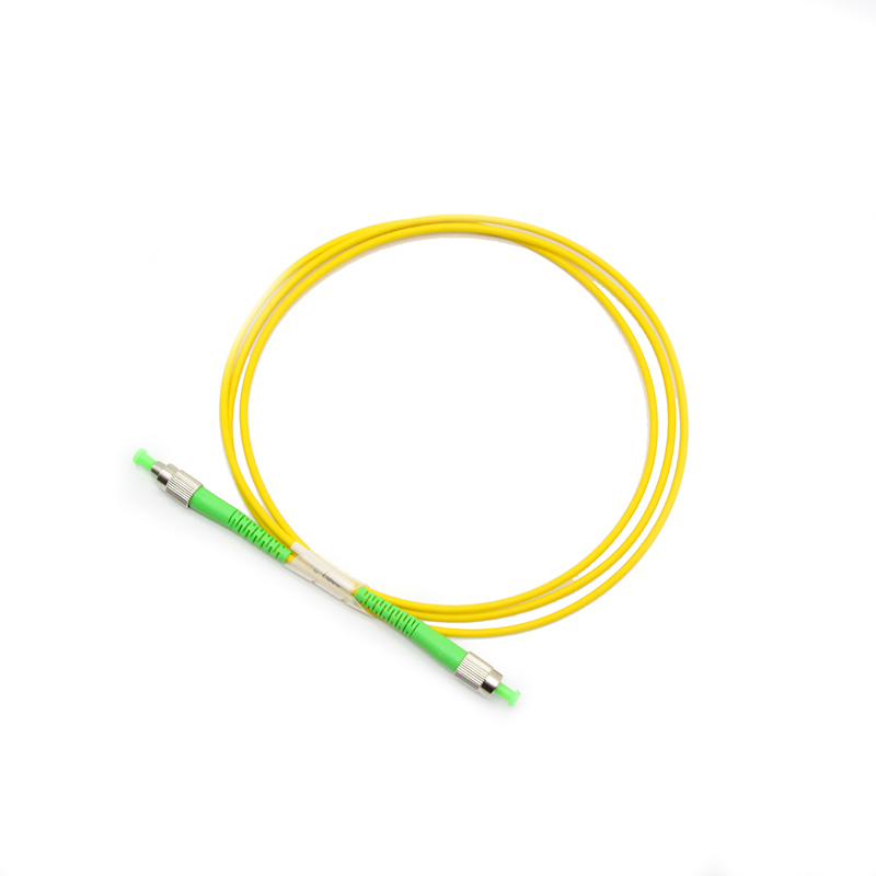 FC to FC APC Patch Cord, Simplex Single Mode Fiber Patch Cable fiber optic products supplier