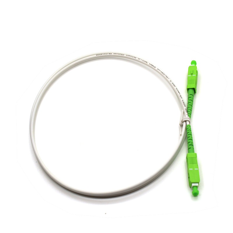 SC APC to SC APC Patch Cord, Simplex Single Mode Fiber Patch Cable fiber optic vendors