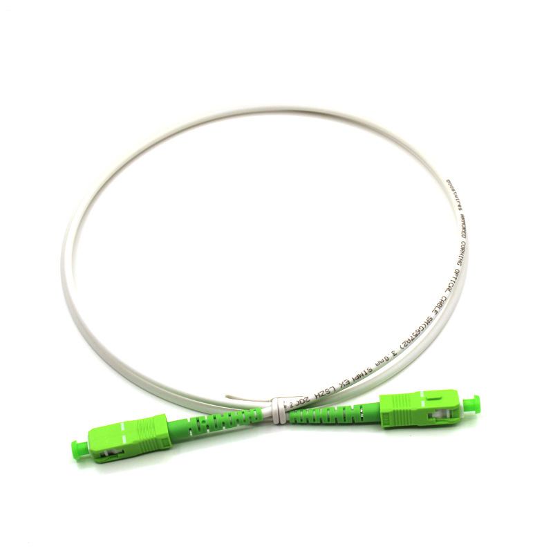 SC APC to SC APC Patch Cord, Simplex Single Mode Fiber Patch Cable fiber optic vendors