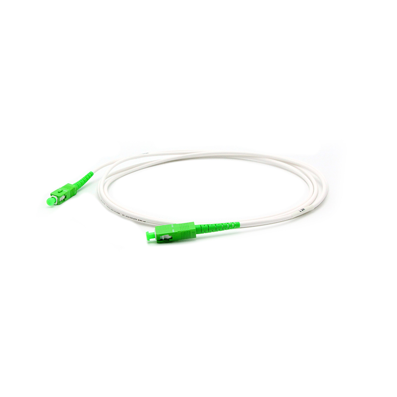 SC APC to SC APC Patch Cord, Simplex Single Mode Fiber Patch Cable fiber optic vendors