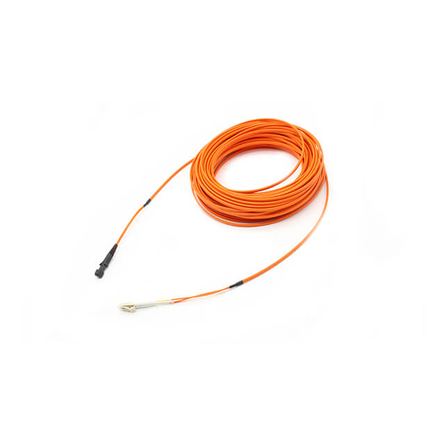 Duplex Singlemode / Multimode Flat Fiber Patch Cable in china