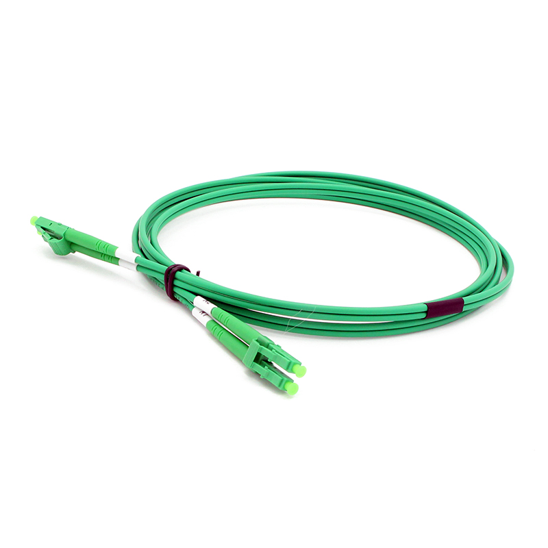 IEC Grade B LC APC Patch Cord, Duplex Singlemode fiber optic cable manufacturers, 3.0mm