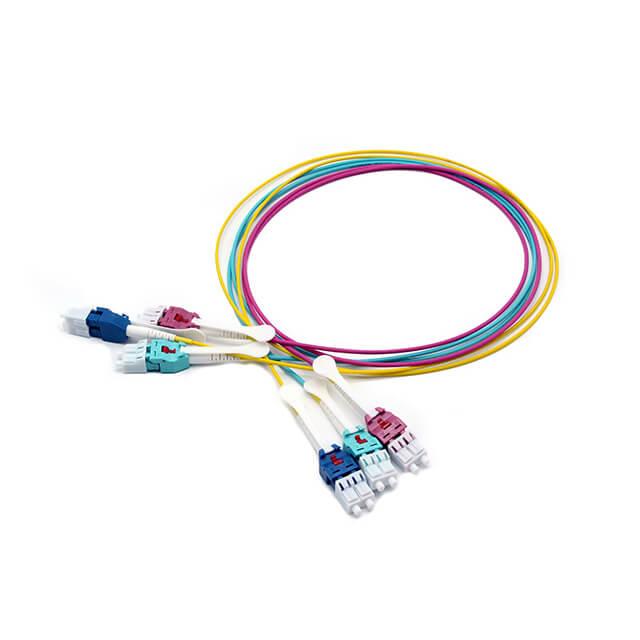 Polarity Switchable Uniboot LC - LC Duplex With Pull Tab Fiber Patch Cables V2