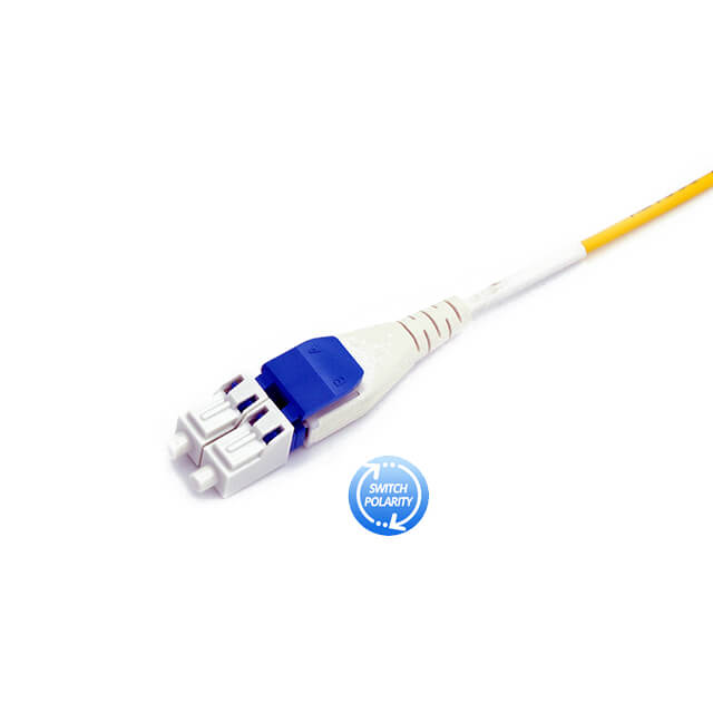 Polarity Switchable Uniboot LC - LC With Flat Clip Fiber Patch Cables manufacturer