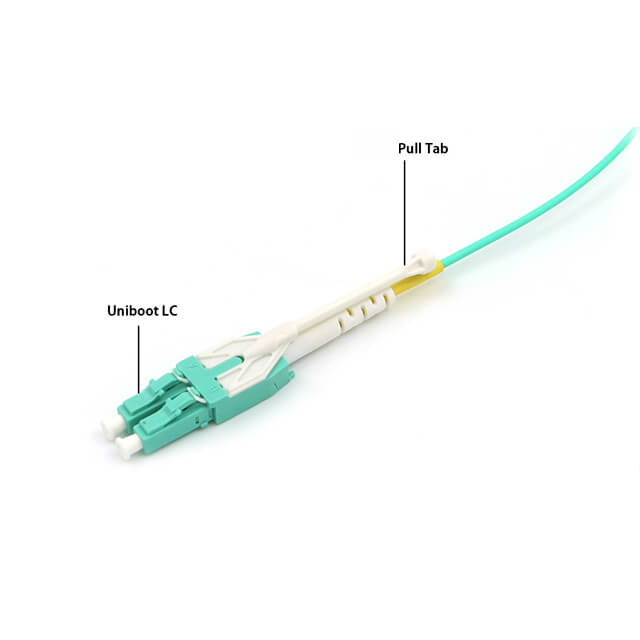 Push - Pull Tabs Uniboot LC To LC Duplex Fiber Patch Cables products manufacturers