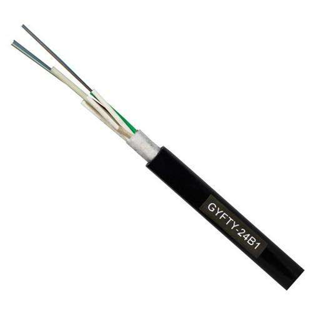 armored outdoor fiber optic cable