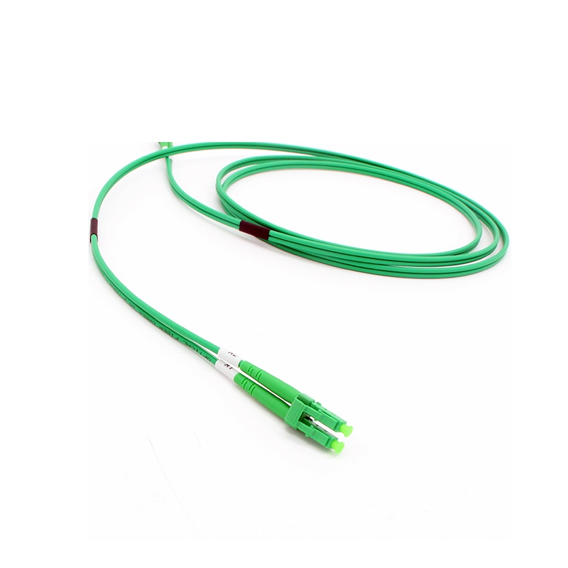 IEC Grade B LC APC Patch Cord, Duplex Singlemode Fiber Optic Cable Manufacturers